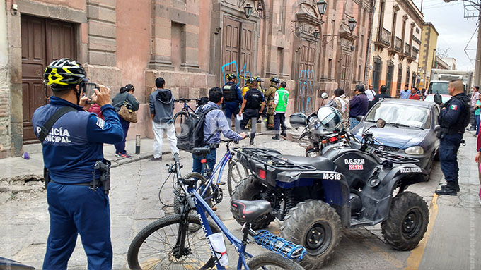 Incendio Da A Una Puerta Del Teatro Alarc N Fotogaler A