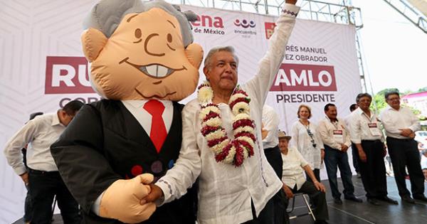 Encabeza AMLO cobertura periodística mensual detalla informe del INE