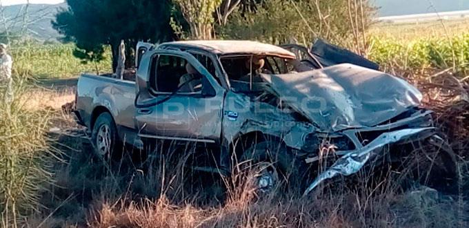 Joven Muere Al Volcar Su Camioneta Durante Carrera De Autos