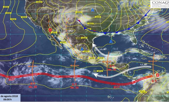 Se mantiene pronóstico de altas temperaturas y fuertes vientos en SLP