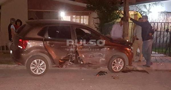 Ebria conductora provoca un accidente vial en Alamitos FOTOGALERÍA