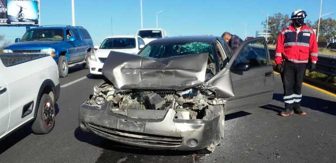 Un Lesionado Saldo De Choque Por Alcance