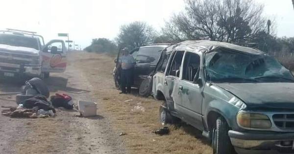 Fallece Mujer En Volcadura Ocurrida En La Carretera A Matehuala