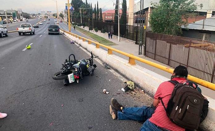 Dos Lesionados Deja Choque De Moto Y Carro