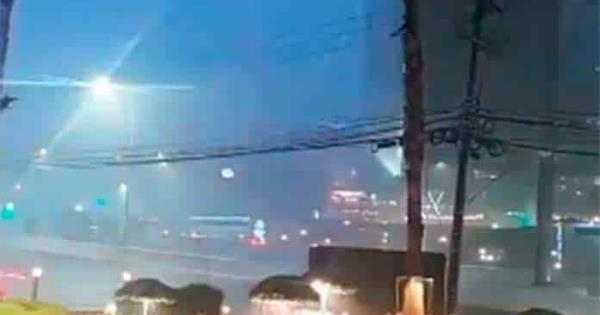 Tormenta eléctrica y lluvia fuerte deja afectaciones en Nuevo León