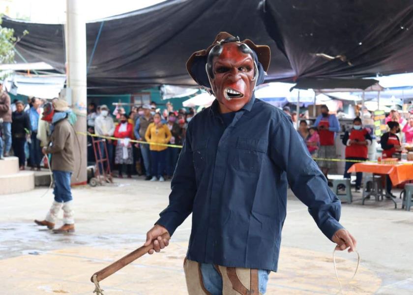 La Toreada de los Diablos atractivo de Semana Santa en Tanlajás