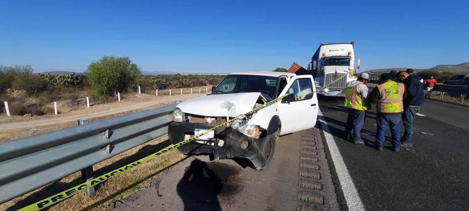 Dos Muertos Y Tr Fico Varado Saldo De Choque En La Carretera San Luis