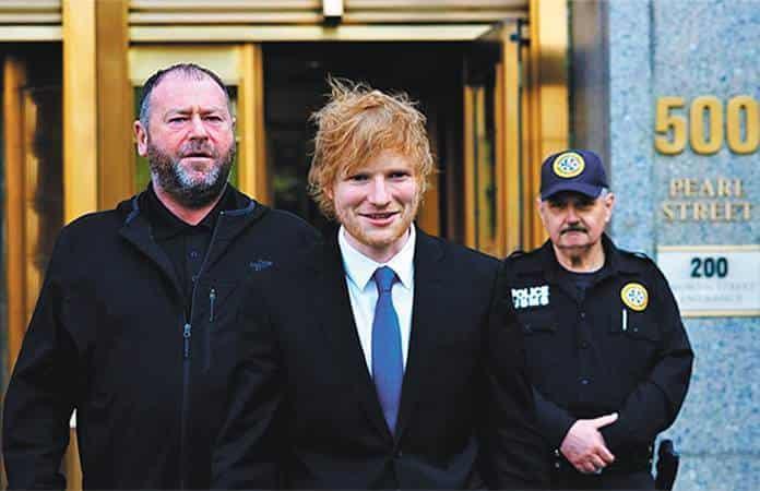 Ed Sheeran absuelto por acusación de plagio