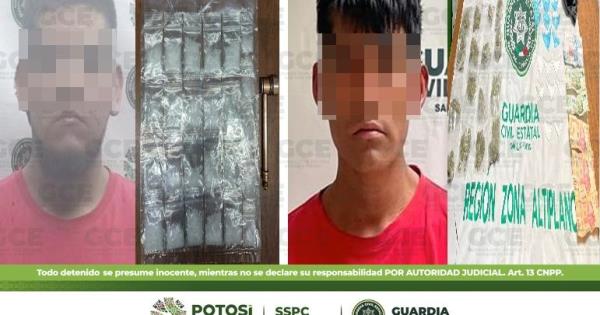 Guardia Civil Estatal asegura más de 80 dosis de droga y detiene a tres