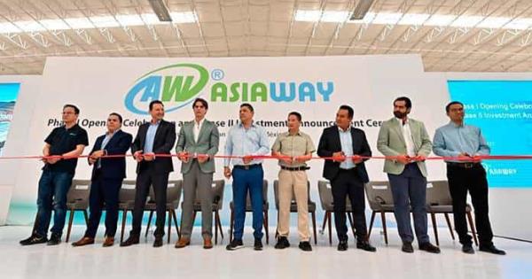 Gallardo consolida inversión extranjera llega Asiaway a SLP