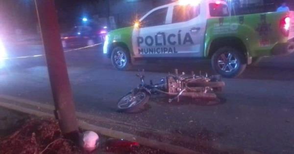 Fallece Motociclista Tras Derrapar En La Carretera A Matehuala