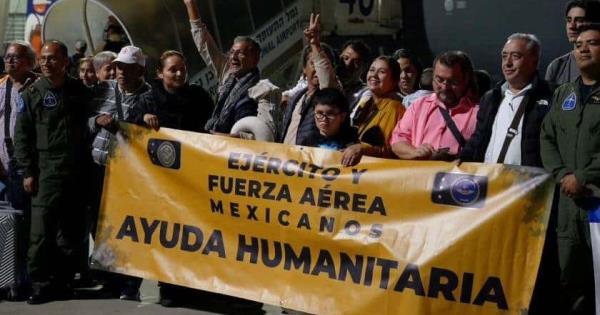 Regresan De Israel Mexicanos En Primer Vuelo De La Fuerza A Rea