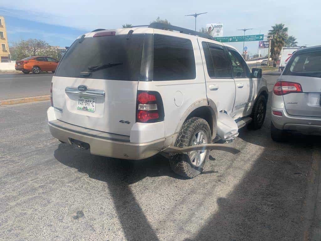 Fotos Cuatro vehículos dañados por choques en Salvador Nava