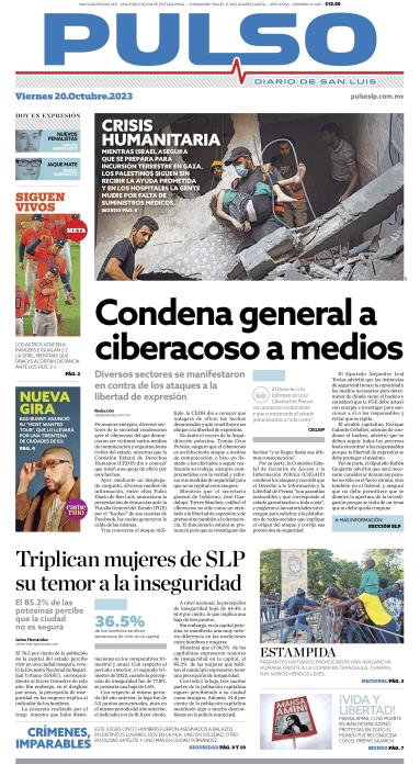 Edicion Impresa Portada de Hoy