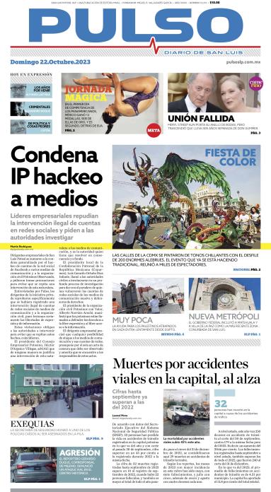 Edicion Impresa Portada de Hoy