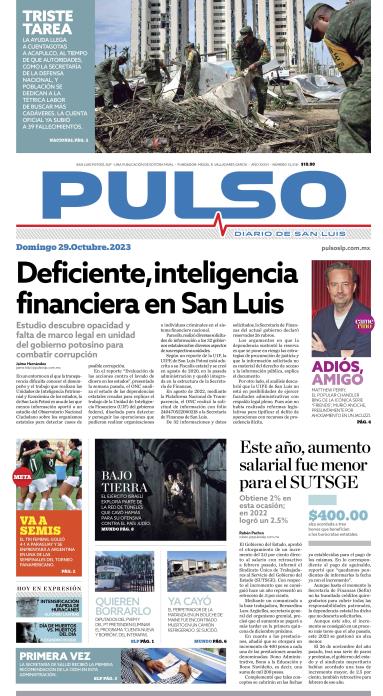 Edicion Impresa Portada de Hoy