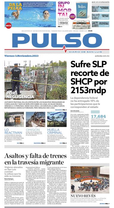 Edicion Impresa Portada de Hoy