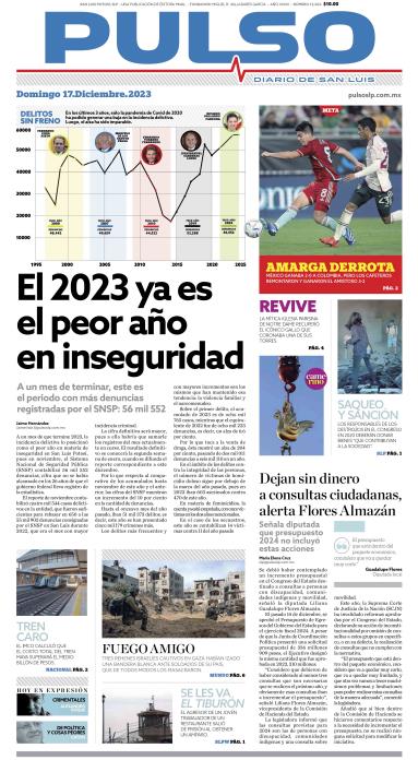 Edicion Impresa Portada de Hoy