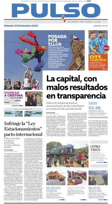 Edicion Impresa Portada de Hoy