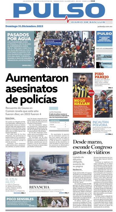 Edicion Impresa Portada de Hoy