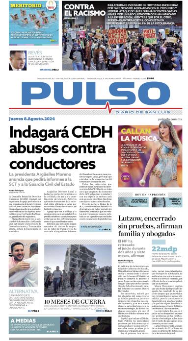 Edicion Impresa Portada de Hoy