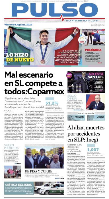 Edicion Impresa Portada de Hoy