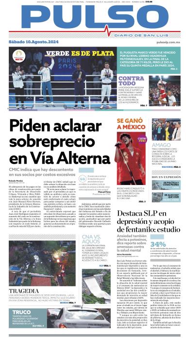 Edicion Impresa Portada de Hoy