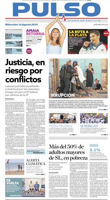 Edicion Impresa Portada de Hoy