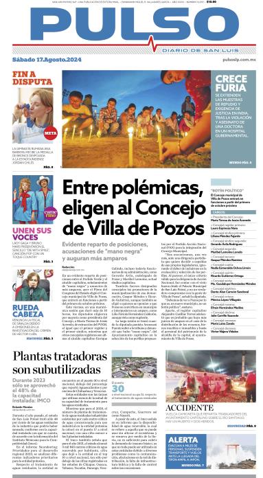 Edicion Impresa Portada de Hoy