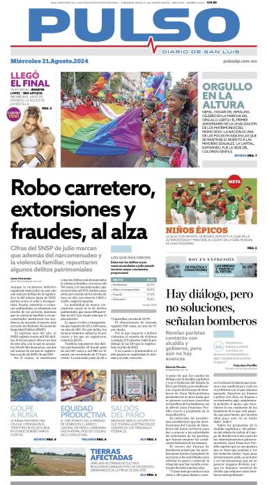 Edicion Impresa Portada de Hoy