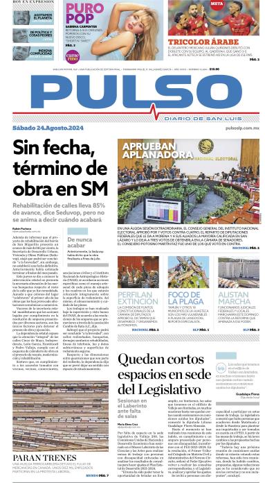 Edicion Impresa Portada de Hoy