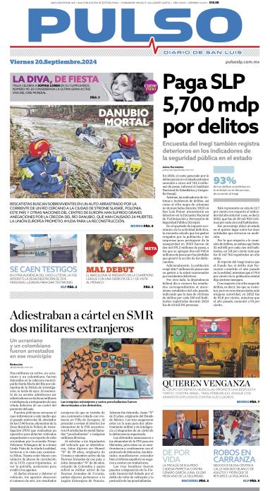 Edicion Impresa Portada de Hoy