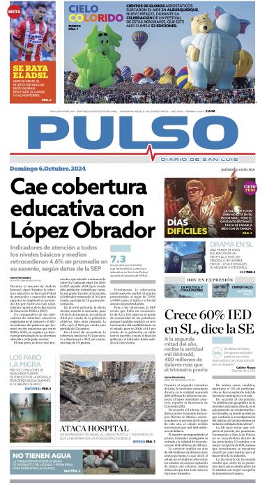 Edicion Impresa Portada de Hoy