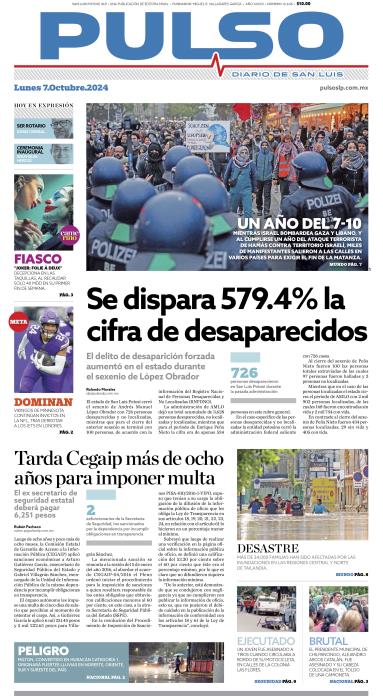 Edicion Impresa Portada de Hoy