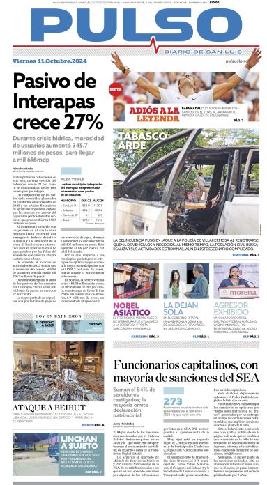 Edicion Impresa Portada de Hoy