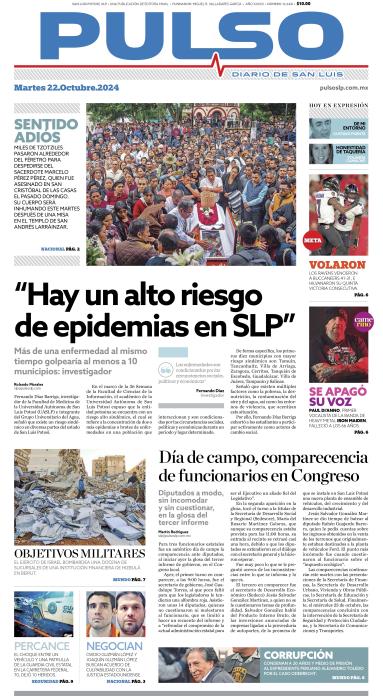 Edicion Impresa Portada de Hoy