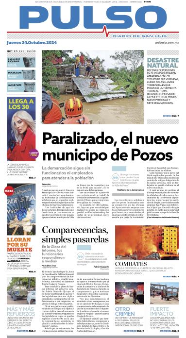 Edicion Impresa Portada de Hoy