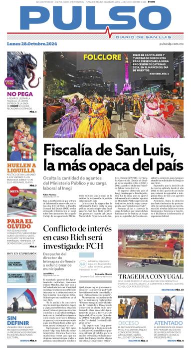 Edicion Impresa Portada de Hoy