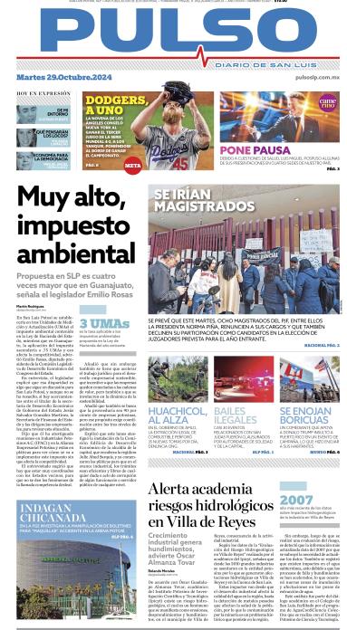 Edicion Impresa Portada de Hoy