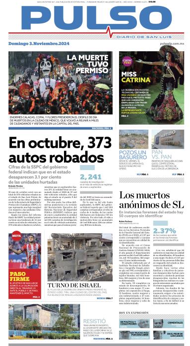 Edicion Impresa Portada de Hoy