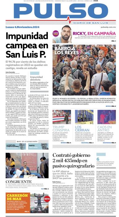 Edicion Impresa Portada de Hoy