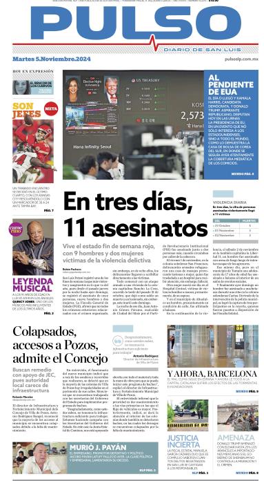 Edicion Impresa Portada de Hoy