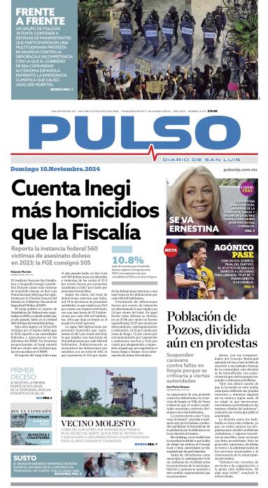 Edicion Impresa Portada de Hoy