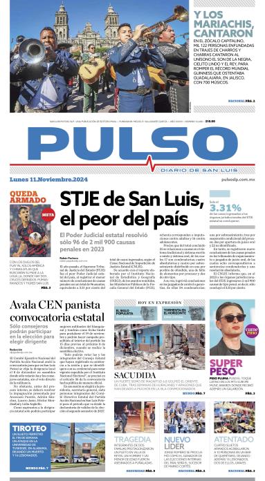 Edicion Impresa Portada de Hoy