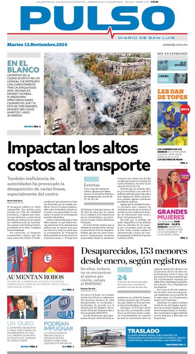 Edicion Impresa Portada de Hoy