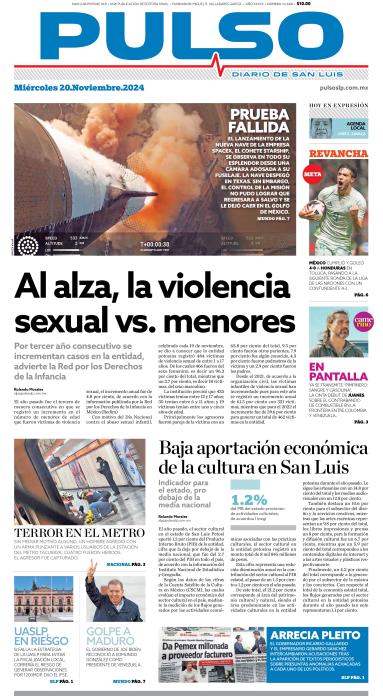 Edicion Impresa Portada de Hoy