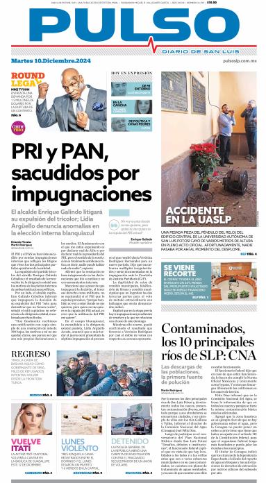 Edicion Impresa Portada de Hoy