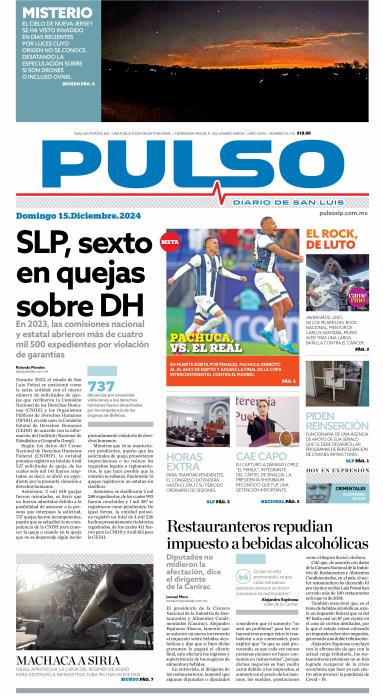 Edicion Impresa Portada de Hoy