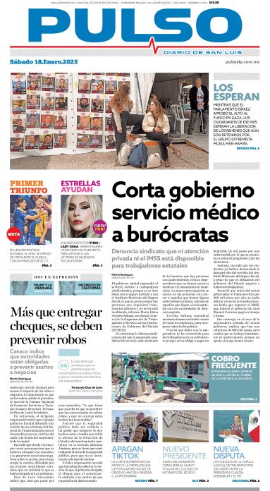 Edicion Impresa Portada de Hoy