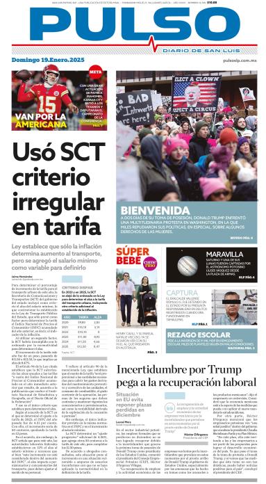 Edicion Impresa Portada de Hoy